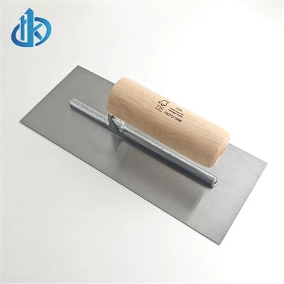 Truelle de plâtrage à manche en bois durable